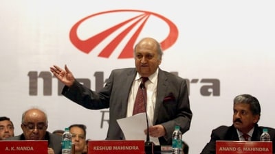 After retiring as Chairman, Mahindra Group in 2012, he handed over the reins to nephew Anand Mahindra. (PTI) After retiring as Chairman, Mahindra Group in 2012, he handed over the reins to nephew Anand Mahindra. (PTI)