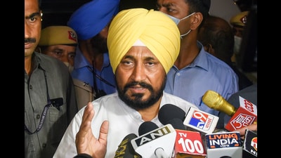 Punjab former chief minister Charanjit Singh Channi. (ANI File Photo)