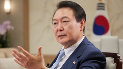 South Korean President Yoon Suk-yeol. (Reuters)