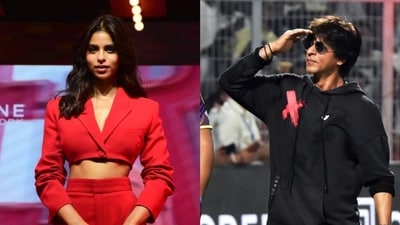 Shah Rukh Khan congratulated his ‘beta’ Suhana Khan for being the brand ambassador of Maybelline. Shah Rukh Khan congratulated his ‘beta’ Suhana Khan for being the brand ambassador of Maybelline.