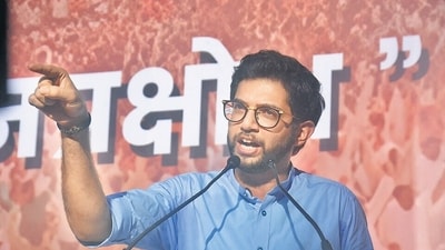 Speaking about the role of opposition in the country, Aaditya Thackeray said India was going through an ‘undeclared Emergency’ currently. (HT_PRINT) Speaking about the role of opposition in the country, Aaditya Thackeray said India was going through an ‘undeclared Emergency’ currently. (HT_PRINT)