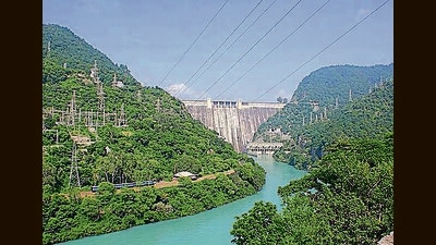 The Bhakra dam in Nangal. (HT File Photo)