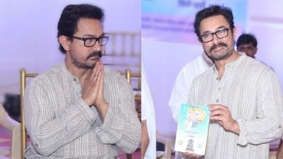 Aamir Khan attended the prayer meet of a Jain saint. Aamir Khan attended the prayer meet of a Jain saint.