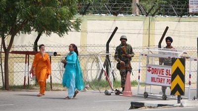 Police officials have ruled out a terror angle in the Bathinda military station firing incident. (HT photo) Police officials have ruled out a terror angle in the Bathinda military station firing incident. (HT photo)