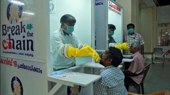 According to the World Health Organisation (WHO), mutations at position 478 of the SARS-CoV-2 spike protein have been associated with decreased antibody neutralization, increased transmissibility, and pathogenicity. (REUTERS)