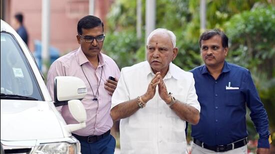 In the first list, the BJP has given seats to 51 Lingayat candidates, pinning hope on Yediyurappa to deliver victory in these seats. (PTI)