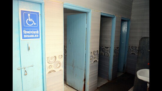 Municipal Commissioner Vikram Kumar on Wednesday ordered the municipal administration to immediately repair e-toilets (HT FILE PHOTO)