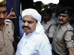 Atiq Ahmad being brought to Prayagraj (File) Atiq Ahmad being brought to Prayagraj (File)