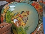 Papier-mâché, a centuries old art form present in Kashmir, derives its name from the French term meaning ‘mashed or chewed paper’. 