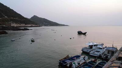 A view of Qiao Zi harbour on Beigan island in Taiwan's Matsu islands (AFP)