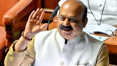 CM Bommai's USD 1 trillion economy is in tune with Prime Minister Narendra Modi's USD 5 trillion economy target in the next few years. (ANI Photo) (ANI) CM Bommai's USD 1 trillion economy is in tune with Prime Minister Narendra Modi's USD 5 trillion economy target in the next few years. (ANI Photo) (ANI)