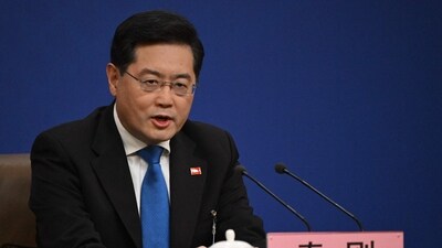 Chinese foreign minister Qin Gang (AFP)