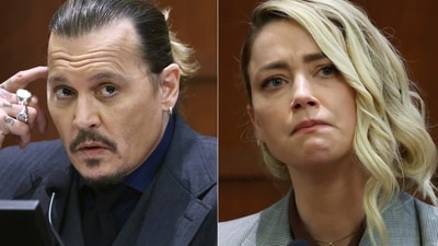 Johnny Depp-Amber Heard Trial: Actor Johnny Depp and actor Amber Heard during the trial. (AP) Johnny Depp-Amber Heard Trial: Actor Johnny Depp and actor Amber Heard during the trial. (AP)