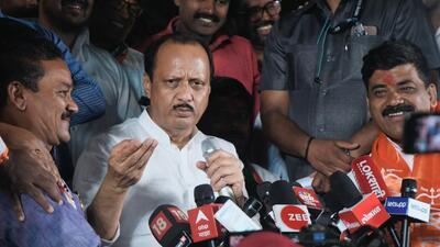 Meanwhile, some NCP leaders felt that Ajit Pawar could be posturing to ensure his candidature as the next chief minister if Maharashtra Vikas Aghadi (MVA) comes to power in the 2024 state assembly elections. “He was miffed after Shiv Sena (UBT) chief Uddhav Thackeray was portrayed as MVA leader after the first joint rally ‘Vajramooth’ was organized at Aurangabad,” said an NCP insider. (Hindustan Times) Meanwhile, some NCP leaders felt that Ajit Pawar could be posturing to ensure his candidature as the next chief minister if Maharashtra Vikas Aghadi (MVA) comes to power in the 2024 state assembly elections. “He was miffed after Shiv Sena (UBT) chief Uddhav Thackeray was portrayed as MVA leader after the first joint rally ‘Vajramooth’ was organized at Aurangabad,” said an NCP insider. (Hindustan Times)