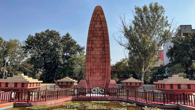 Amritsar: The Jallianwala Bagh during a visit by President Droupadi Murmu, in Amritsar, Thursday, March 9, 2023. (PTI Photo) (PTI03_09_2023_000249B) (PTI) Amritsar: The Jallianwala Bagh during a visit by President Droupadi Murmu, in Amritsar, Thursday, March 9, 2023. (PTI Photo) (PTI03_09_2023_000249B) (PTI)