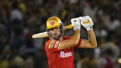 Matthew Short was the only PBKS who managed to get any flow. He scored 36 in 24 balls and PBKS ended up setting up a total of 153/8. (PTI) Matthew Short was the only PBKS who managed to get any flow. He scored 36 in 24 balls and PBKS ended up setting up a total of 153/8. (PTI)