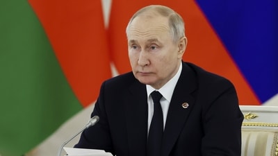Russian President Vladimir Putin. (AP)