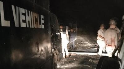 The incident took place at Belara village under Nadbai legislative assembly where protestors blocked the Bharatpur-Nadbai highway (HT Photo/Sourced) The incident took place at Belara village under Nadbai legislative assembly where protestors blocked the Bharatpur-Nadbai highway (HT Photo/Sourced)
