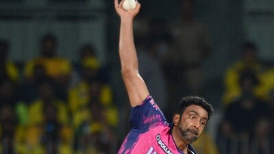 R Ashwin in action. (AFP)