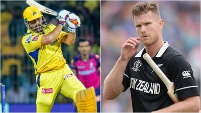 MS Dhoni; James Neesham (IPL/File) MS Dhoni; James Neesham (IPL/File)