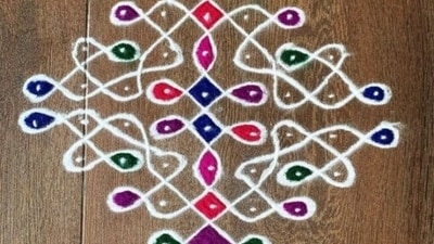 Puthandu 2023: Beautiful rangoli designs to decorate your home (Instagram/@eclectic_rangoli_designs) Puthandu 2023: Beautiful rangoli designs to decorate your home (Instagram/@eclectic_rangoli_designs)