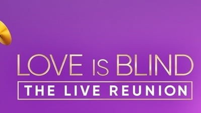 Love is Blind Live Reunion will air on Netflix on 16 April, 2023 (Sunday). Love is Blind Live Reunion will air on Netflix on 16 April, 2023 (Sunday).