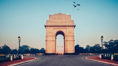 India Gate: Located in the heart of Delhi, India Gate is a war memorial built to honor the soldiers who died in World War I. The monument is an impressive 42 meters tall and is surrounded by lush green lawns. It is a popular spot for picnics and evening strolls. (Unsplash) India Gate: Located in the heart of Delhi, India Gate is a war memorial built to honor the soldiers who died in World War I. The monument is an impressive 42 meters tall and is surrounded by lush green lawns. It is a popular spot for picnics and evening strolls. (Unsplash)