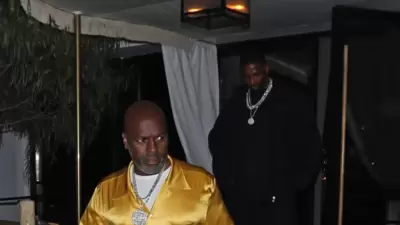 Corey Gamble, Kris Jenner's partner, and Tristan Thompson were recently spotted at The Bird Streets Club in West Hollywood. Corey Gamble, Kris Jenner's partner, and Tristan Thompson were recently spotted at The Bird Streets Club in West Hollywood.
