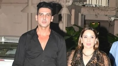 Zayed Khan with wife Malaika Parekh. Zayed Khan with wife Malaika Parekh.