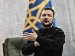 Ukrainian President Volodymyr Zelensky.