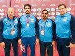 Anirudh Kumar (2nd from left)