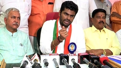 Tamil Nadu BJP president K Annamalai. (ANI) Tamil Nadu BJP president K Annamalai. (ANI)