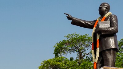 BR Ambedkar statue at parliament house complex, in New Delhi, (PTI) BR Ambedkar statue at parliament house complex, in New Delhi, (PTI)