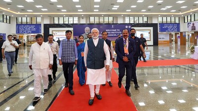 Underlining his attachment to the people of Assam, PM Modi said, "We work with the spirit of being your servants. That is why Northeast does not seem far to us and the feeling of belongingness remains regardless of where we are. Today, people in the Northeast have come forward and taken ownership of their of development. They are moving forward with the mantra of development." (PTI) Underlining his attachment to the people of Assam, PM Modi said, "We work with the spirit of being your servants. That is why Northeast does not seem far to us and the feeling of belongingness remains regardless of where we are. Today, people in the Northeast have come forward and taken ownership of their of development. They are moving forward with the mantra of development." (PTI)