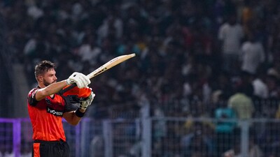 Sunrisers Hyderabad captain Aiden Markram played an important role in the innings, ensuring that the runs kept coming in the middle overs and scoring 50 off 26 balls. (PTI) Sunrisers Hyderabad captain Aiden Markram played an important role in the innings, ensuring that the runs kept coming in the middle overs and scoring 50 off 26 balls. (PTI)