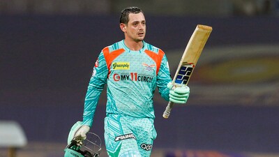 IPL 2023: Quinton de Kock could replace Kyle Mayers in LSG's upcoming match. (IPL) IPL 2023: Quinton de Kock could replace Kyle Mayers in LSG's upcoming match. (IPL)