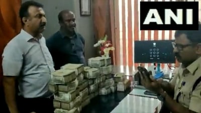 Due to Assembly elections in the state Model Code of Conduct (MCC) in place in which moving a large sum of cash without proper documents is not permitted. Due to Assembly elections in the state Model Code of Conduct (MCC) in place in which moving a large sum of cash without proper documents is not permitted.