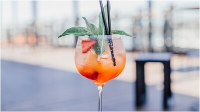 Strawberry Basil Lemonade: Mix fresh lemon juice, sugar, and water until sugar dissolves. Add fresh strawberries and basil leaves, and blend until smooth. Strain and chill in the fridge. Serve over ice. (Pexels) Strawberry Basil Lemonade: Mix fresh lemon juice, sugar, and water until sugar dissolves. Add fresh strawberries and basil leaves, and blend until smooth. Strain and chill in the fridge. Serve over ice. (Pexels)
