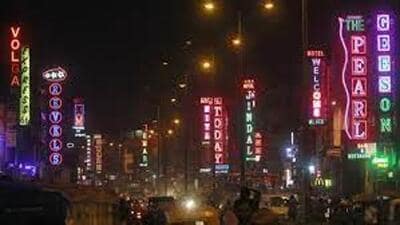 The petition before the NGT sought an injunction against the illegal withdrawal of groundwater by 536 hotels operating in Paharganj. (HT Photo) The petition before the NGT sought an injunction against the illegal withdrawal of groundwater by 536 hotels operating in Paharganj. (HT Photo)