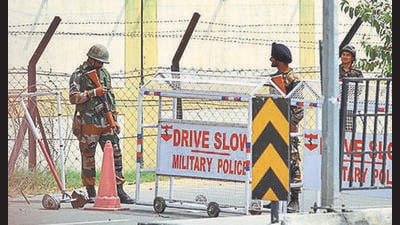Three days after four soldiers were killed at the high-security Bathinda Military Station, the authorities are yet to nab the attackers. (REUTERS) Three days after four soldiers were killed at the high-security Bathinda Military Station, the authorities are yet to nab the attackers. (REUTERS)
