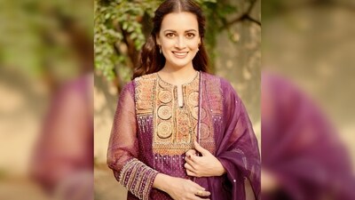Dia Mirza kept her accessories minimal and wore the most precious jewellery a women can wear, her smile. (Instagram/@diamirzaofficial) Dia Mirza kept her accessories minimal and wore the most precious jewellery a women can wear, her smile. (Instagram/@diamirzaofficial)