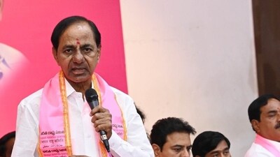 Telangana chief minister K Chandrashekhar Rao (Credit: ANI)