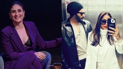 Kareena Kapoor reacts to Malaika Arora and Arjun Kapoor's photo from Berlin. Kareena Kapoor reacts to Malaika Arora and Arjun Kapoor's photo from Berlin.