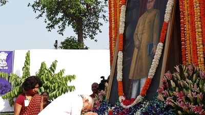 On Ambedkar jayanti, Prime Minister Modi also paid his obeisance to the great social reformer and political leader. (Twitter/@PMOIndia) On Ambedkar jayanti, Prime Minister Modi also paid his obeisance to the great social reformer and political leader. (Twitter/@PMOIndia)