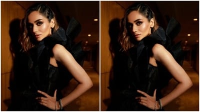 Manushi Chhillar sported a gorgeous hairstyle that consisted of multiple braids and wavy curls. She wore her hair in a side parting with a section braided on one side, and the rest of her hair left loose in soft waves. The multiple braids added a touch of intricacy to the hairstyle, while the wavy curls made the look soft and feminine. (Instagram/@manushi_chhillar) Manushi Chhillar sported a gorgeous hairstyle that consisted of multiple braids and wavy curls. She wore her hair in a side parting with a section braided on one side, and the rest of her hair left loose in soft waves. The multiple braids added a touch of intricacy to the hairstyle, while the wavy curls made the look soft and feminine. (Instagram/@manushi_chhillar)