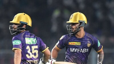Rana and Rinku Singh kept KKR in the game right till the second last over. (AFP) Rana and Rinku Singh kept KKR in the game right till the second last over. (AFP)