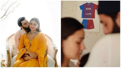 New mom Alia Bhatt, shared the first picture of her daughter in November and revealed that she and husband Ranbir have named her Raha Kapoor. New mom Alia Bhatt, shared the first picture of her daughter in November and revealed that she and husband Ranbir have named her Raha Kapoor. 