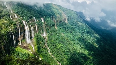 Shillong: Known as the 'Rock Capital of India,' Shillong is a vibrant city that is famous for its music scene. The city is also home to several waterfalls, including the majestic Elephant Falls. (Unsplash) Shillong: Known as the 'Rock Capital of India,' Shillong is a vibrant city that is famous for its music scene. The city is also home to several waterfalls, including the majestic Elephant Falls. (Unsplash)