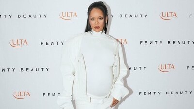Rihanna at a Fenty Beauty event. (Fenty Beauty) Rihanna at a Fenty Beauty event. (Fenty Beauty)