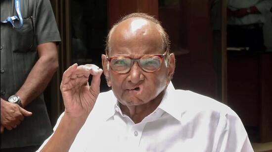 NCP chief Sharad Pawar. (ANI)